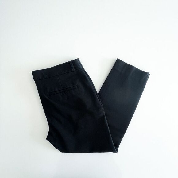 Banana Republic Pants - Banana Republic Women's Trouser Pants Sloan Black Petite Size 10 HEMMED